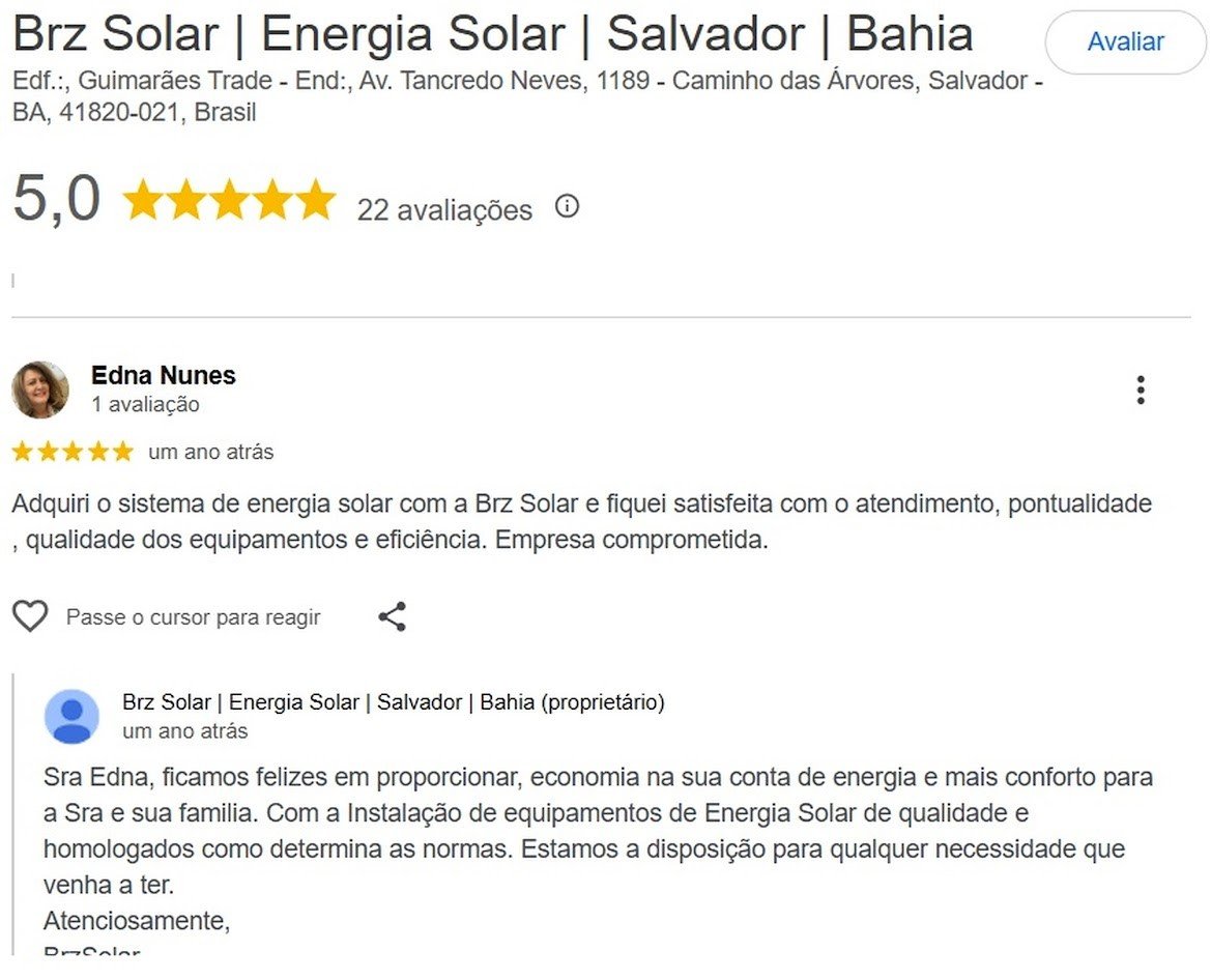 Depoimento de Cliente Google 2
